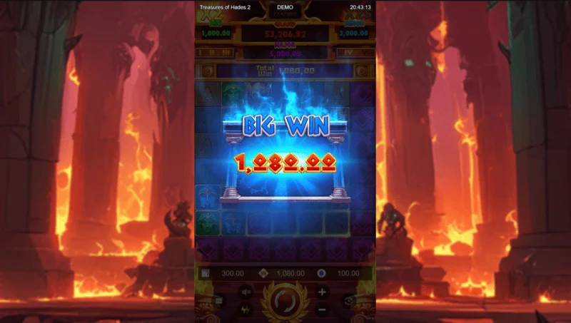 Treasures of Hades 2 – ชนะรางวัลใหญ่ในตารางขยาย 7×7 ของสล็อตจาก Rectangle Games
